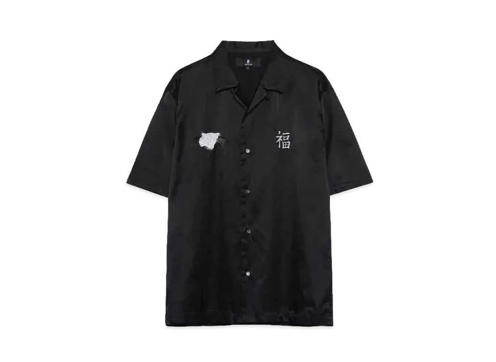 ANREALAGE PHOTOCHROMIC EMBROIDERY SHIRT "BLACK"