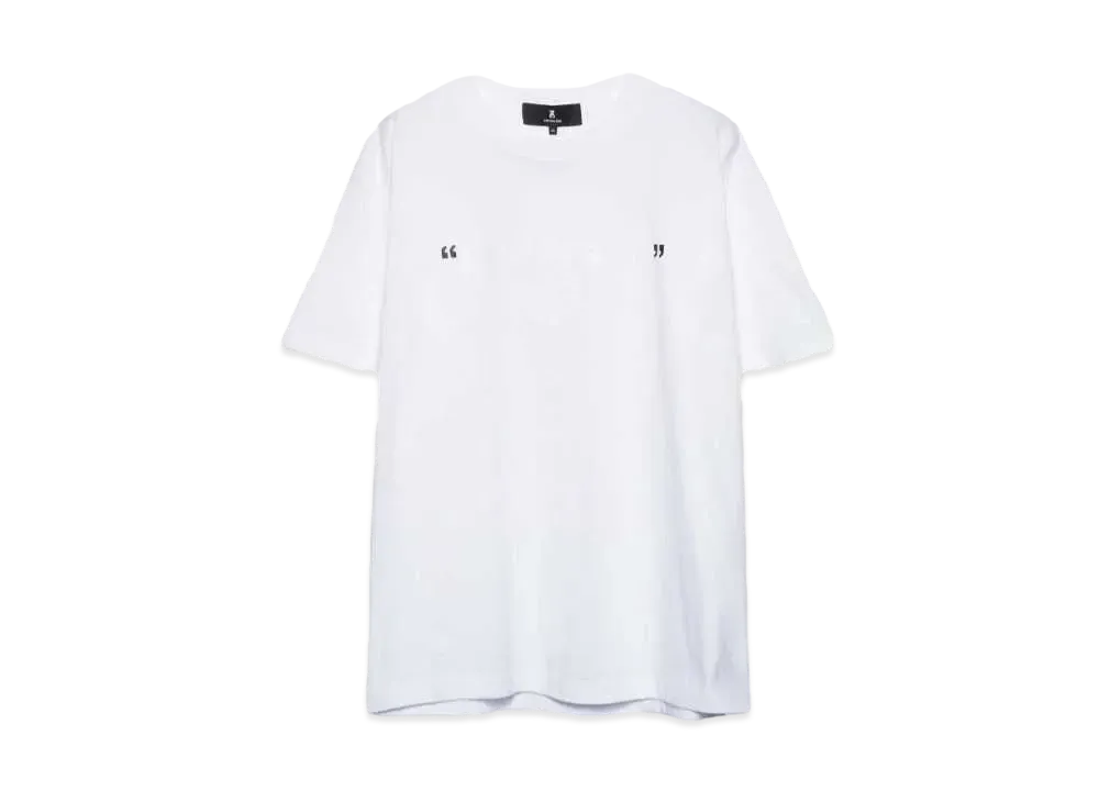 ANREALAGE INVISIBLE LOGO T-SHIRT "WHITE"