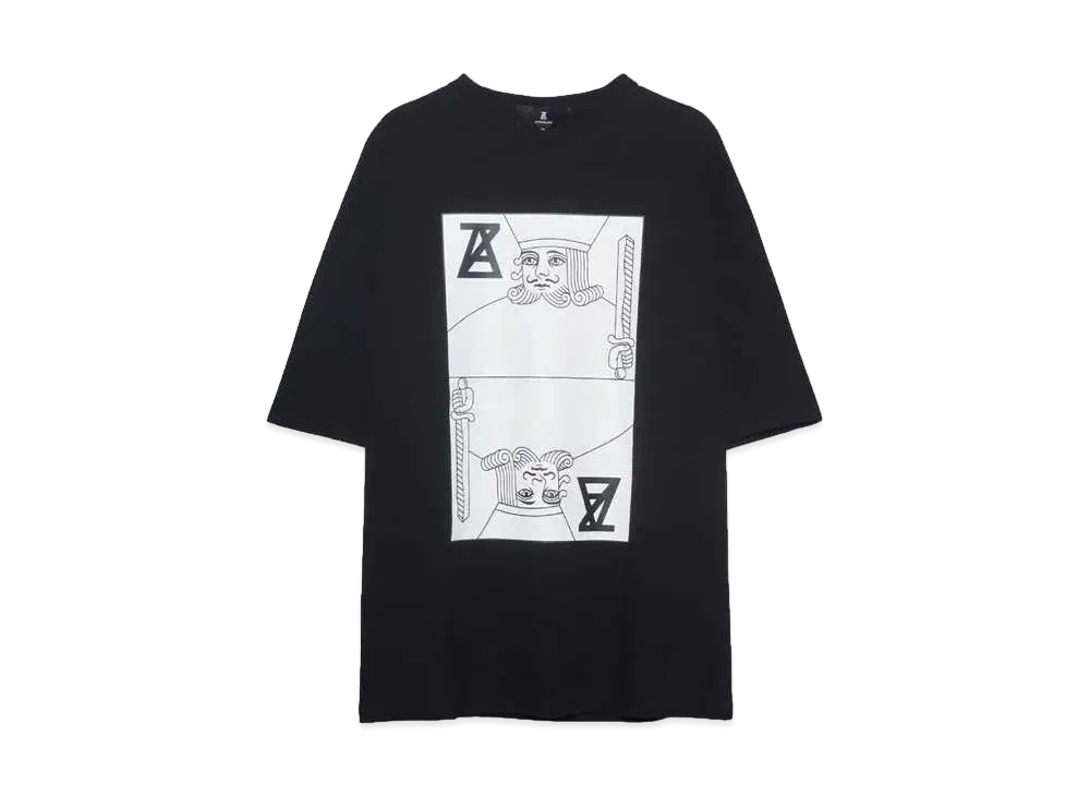 ANREALAGE PHOTOCHROMIC NAKED KING T-SHIRT "BLACK"