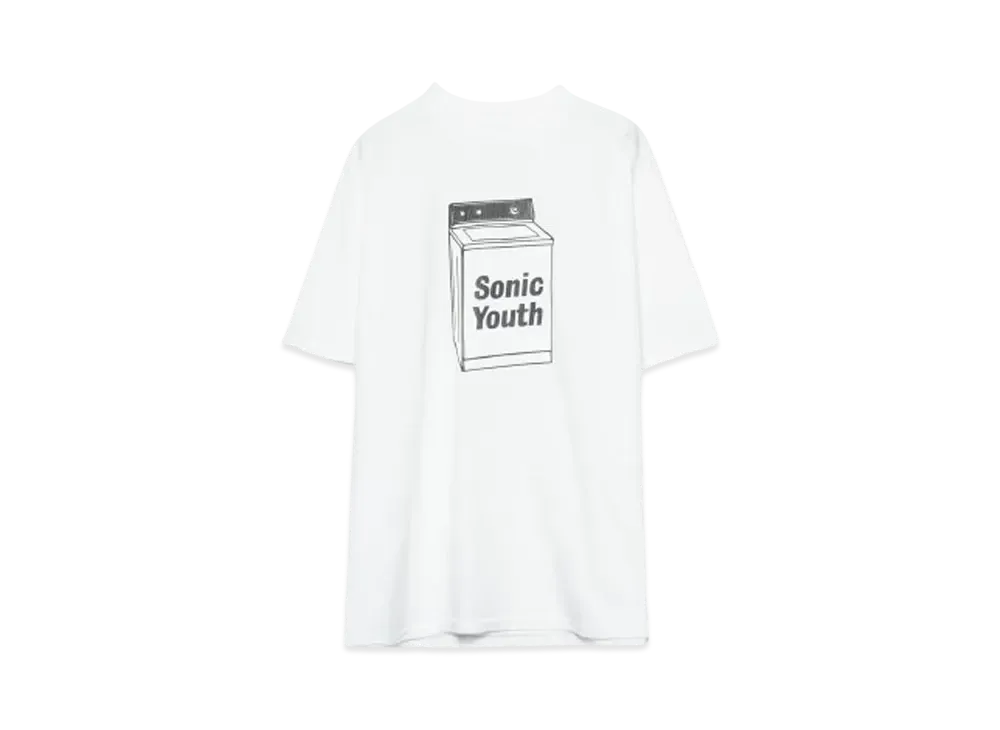 未使用 Insonnia PROJECTS SONIC YOUTH 白3 INSONNIA PROJECTS SONIC YOUTH WASHING MACHINE TEE 