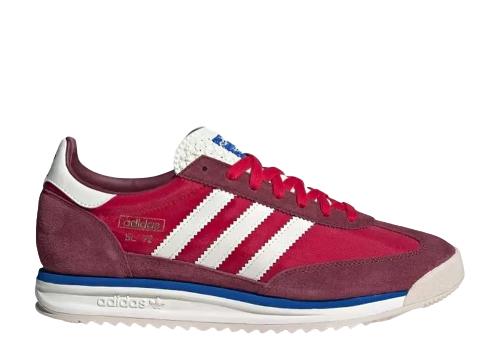 adidas SL72 RS "Shadow Red/Off White/Blue"