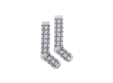 JW ANDERSON Logo Socks "White/Black"