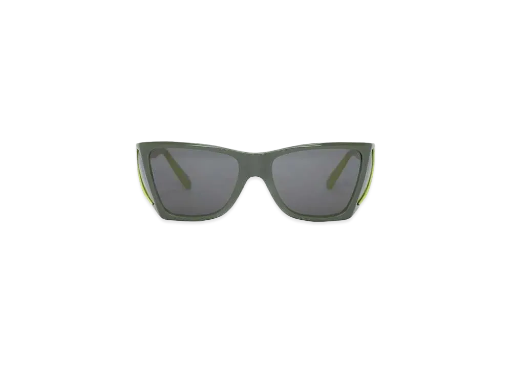 JW ANDERSON Wide Frame Sunglasses "Dark Green/Light Green"