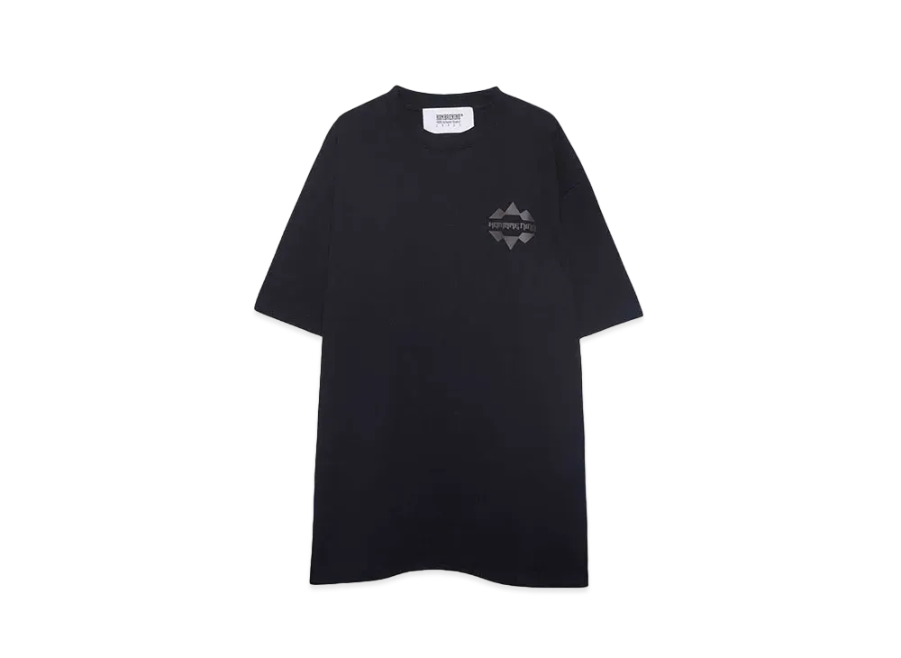 HOMBRE Nino S/S PRINT TEE (LOGO) "BLACK"