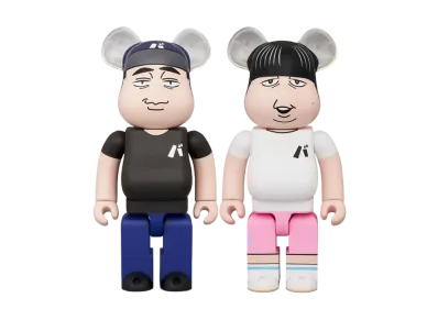 Bearbrick Bananaman Shitara 100% & 400% & Himura 100% & 400% Combination Set