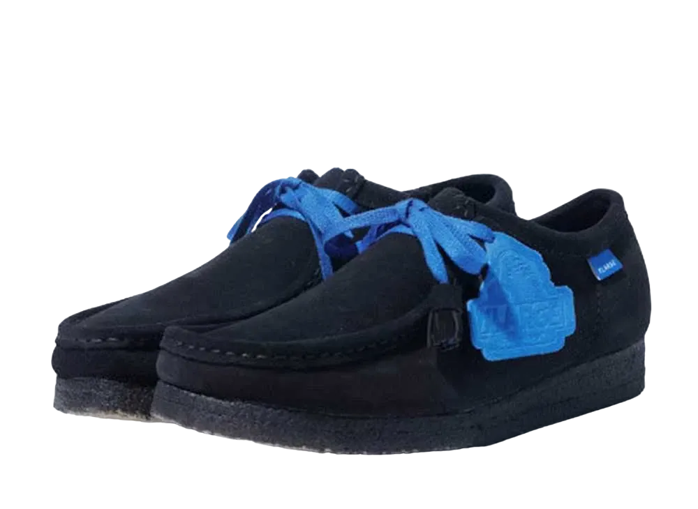XLARGE × Clarks Wallabee "Black"