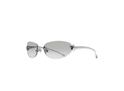 Gentle Monster Tta 02(BRG) "Silver Metal/Brown Gradient Mirror Lens"