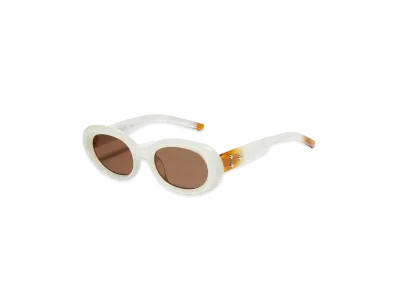 Gentle Monster Eve WC6 "White Orange Pearl Gradient"