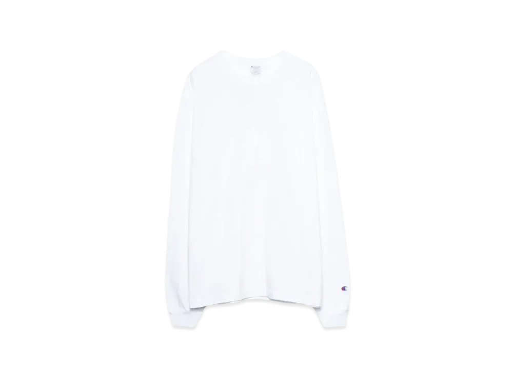 Champion T1011 LONG SLEEVE T-SHIRT "WHITE"