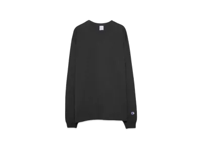 Champion T1011 LONG SLEEVE T-SHIRT "BLACK"