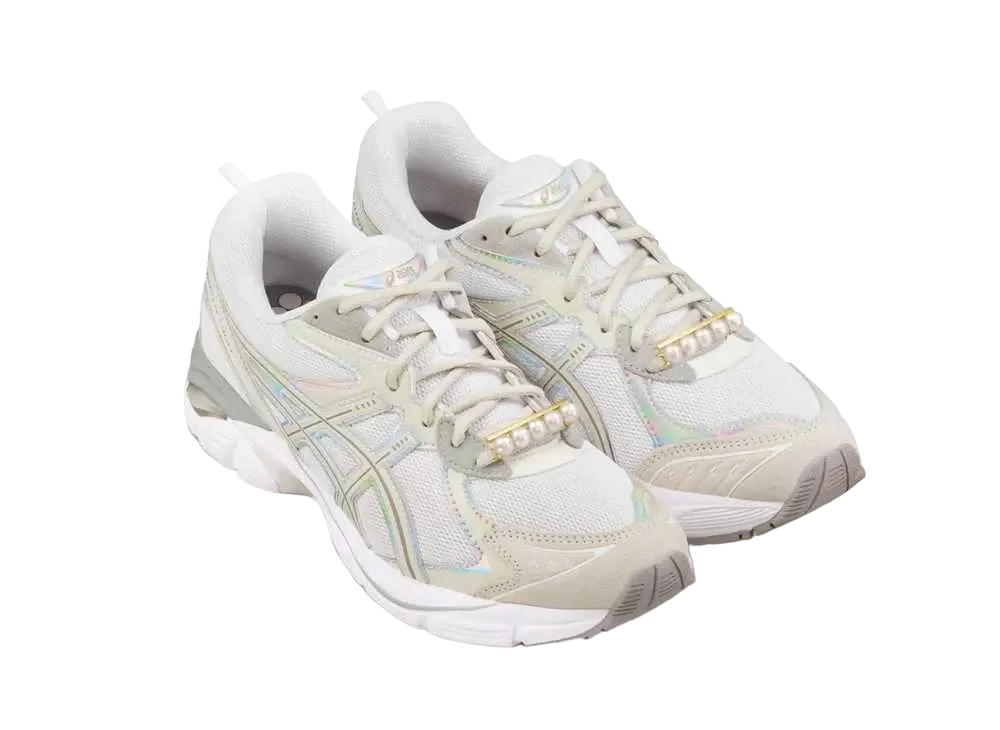 TASAKI × Asics GT-2160 Balance Signature Sneakers "Silver(18K YG Coating)/Akoya Pearl"