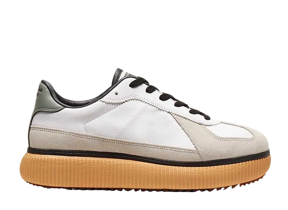 Onitsuka Tiger デレシティ　スニーカー ホワイト/グレー/グリーン Onitsuka Tiger Delecity 