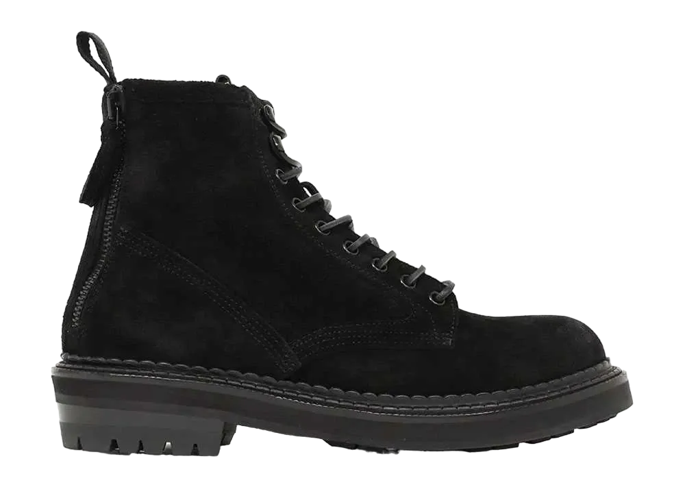 BUTTERO Cargo GORH N Suede Calf Leather "Black" B10580