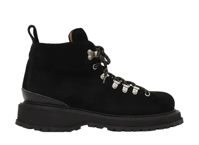 BUTTERO Alpi GORH-UG N Suede Calf Leather "Black" B10570