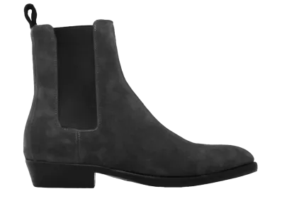 BUTTERO Fargo GORH N Suede Calf Leather "Black" B10590