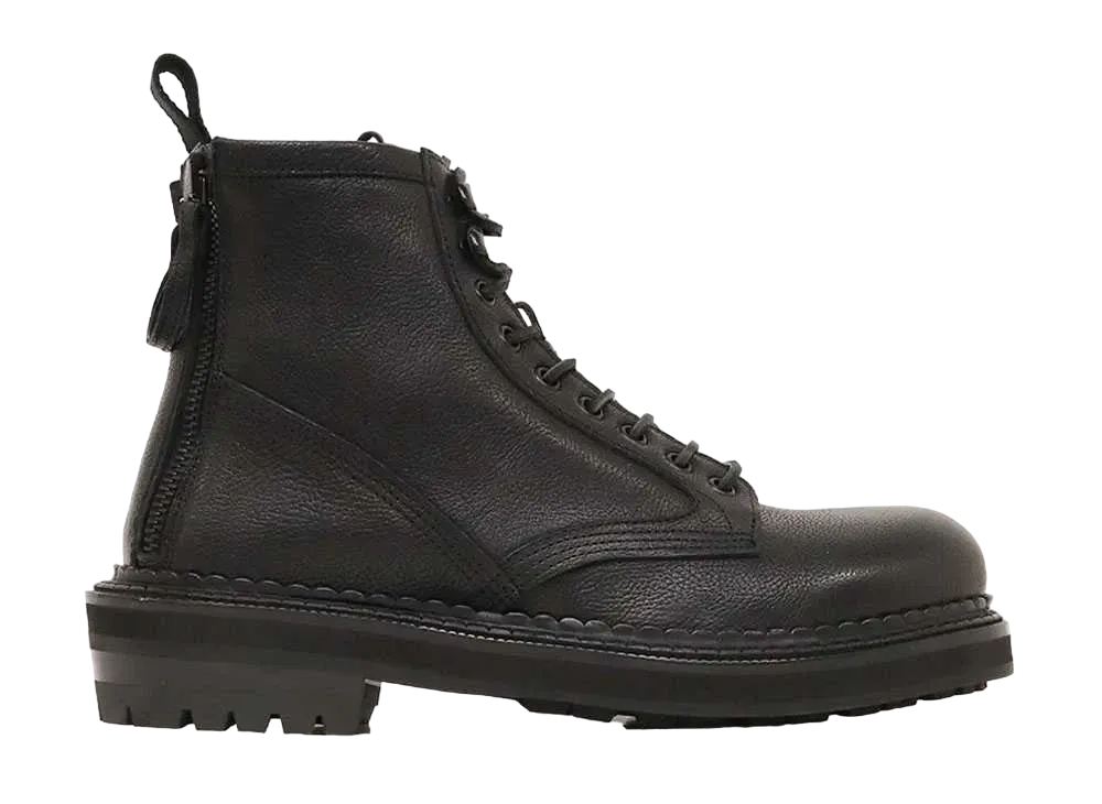BUTTERO Cargo MOTSM N Printed Calf Leather "Black" B10580