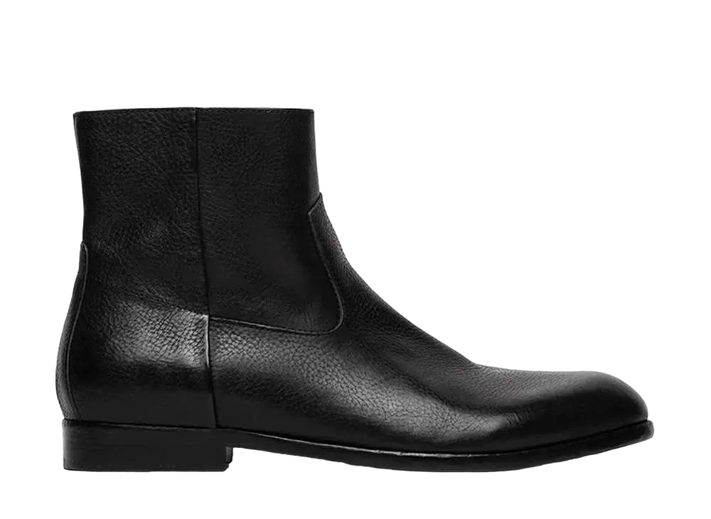 BUTTERO Floyd MOTSM N Printed Calf Leather "Black" B9170