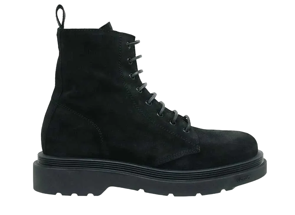 BUTTERO Storia PALIG-UG Suede Leather "Black" B9773