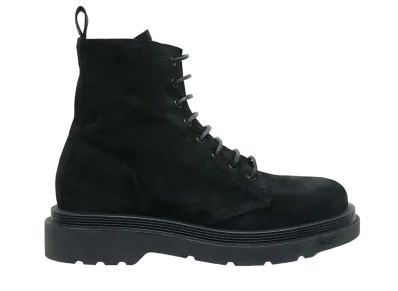 BUTTERO Storia PALIG-UG Suede Leather "Black" B9773