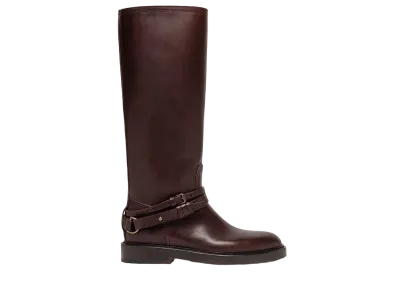 BUTTERO Women's Laydee ETRU N Calf Leather "Brown" B10670