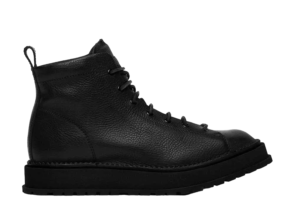 BUTTERO Aedi MAIN-UG Vegetable Tanned Leather "Black" B10081