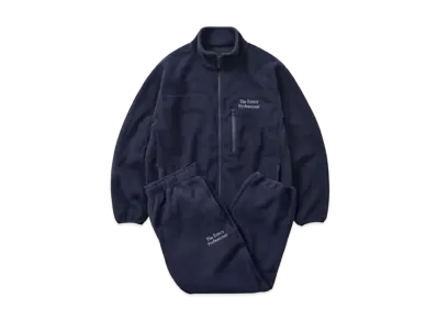 ENNOY 22AW Polartec City Fleece Set Up "Navy/White"