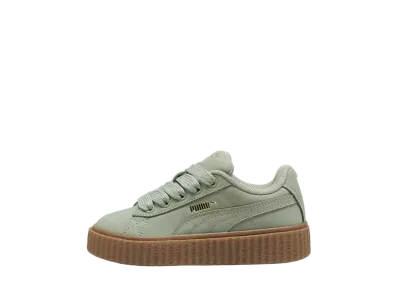 Fenty × Puma AC Creeper Phatty Nubuck "Green Fog/Puma Gold/Gum"