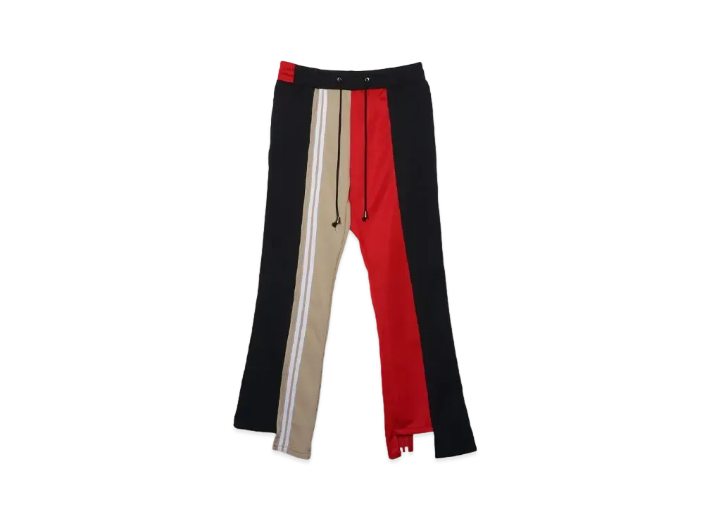 el conductorH CRAZY PATTERN TRACK TROUSERS "RED"