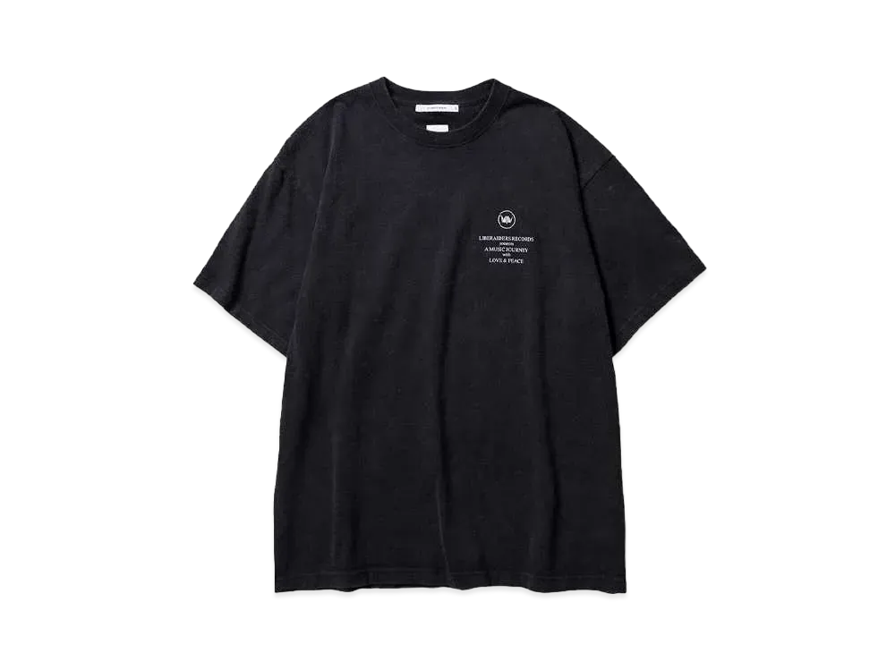 Liberaiders LIBERAIDERS RECORDS TEE "BLACK"