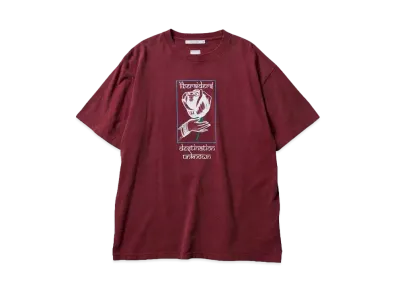 Liberaiders LR ROSE TEE "BURGUNDY"