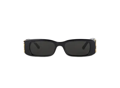 BALENCIAGA Dynasty Rectangle Sunglasses "Black"