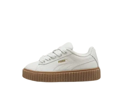 Fenty × Puma PS Creeper Phatty Nubuck "Warm White/Puma Gold/Gum"