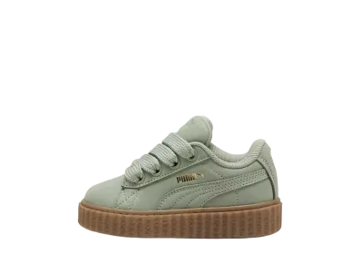Fenty × Puma AC Creeper Phatty Nubuck "Green Fog/Puma Gold/Gum"