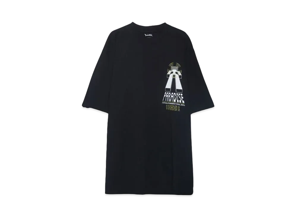 Paradise Youth Club FIGURE TEE "BLACK"