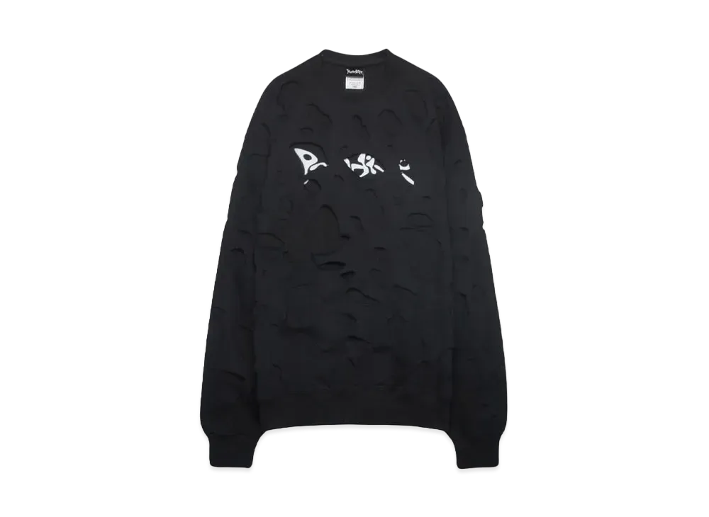 Paradise Youth Club PARADISE LOGO SWEATER "BLACK"
