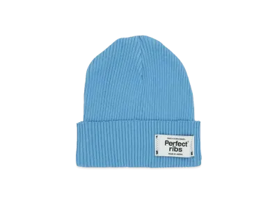 Perfect ribs Rib Beanie Cap "Sax"
