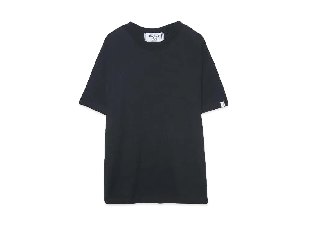 Perfect ribs Short Sleeve T Shirts "Vintage Black"