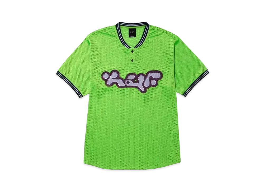 HUF Half Time Henlry Jersey "Clover"