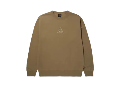 HUF Set Triple Triangle Crewneck "Camel"