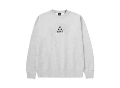 HUF Set Triple Triangle Crewneck "Heather Grey"