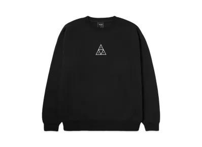 HUF Set Triple Triangle Crewneck "Black"