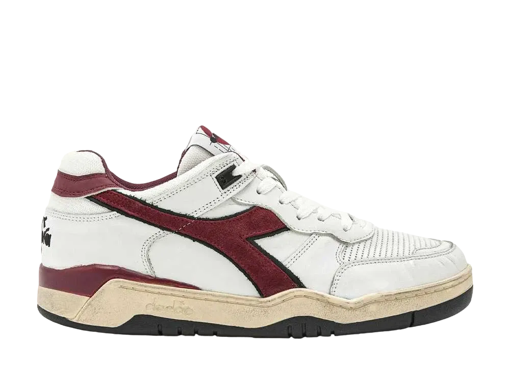 DIADORA B.560 Used "White/Ruby Wine"