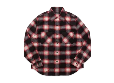 Subculture Ombre Check Shirt "Red"