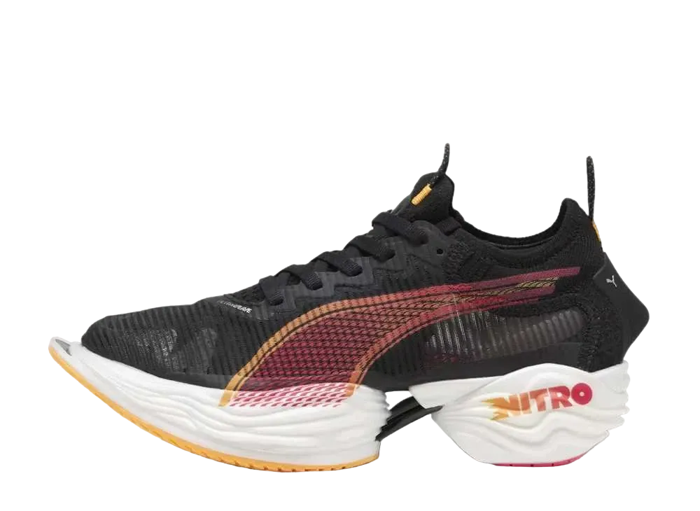 プーマ ファスト-R ニトロ エリート 2 FF "プーマブラック/サンストリーム/サンセットグロー"