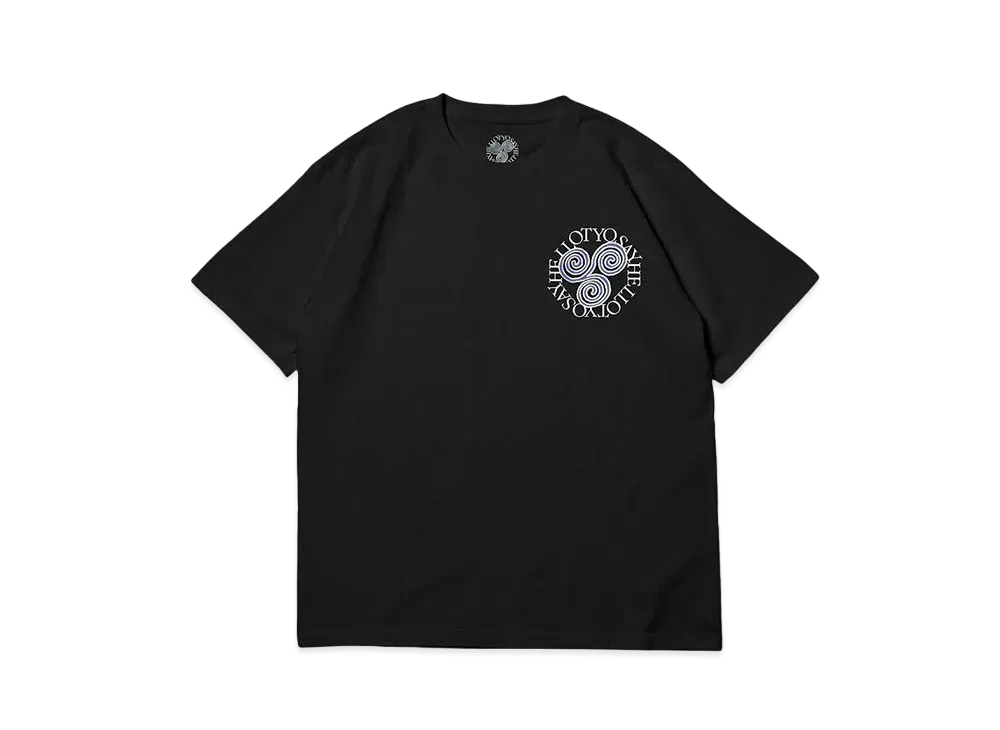 SAYHELLO Slap S/S Tee "BLACK"