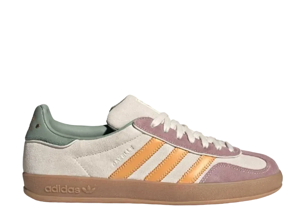 アディダス オリジナルス ガゼル インドア "オフホワイト/アルミナ/プリラブドイエロー"