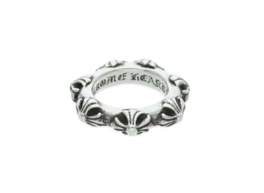 CHROME HEARTS クロスバンドリング シルバー CHROME HEARTS(クロム CHROME HEARTS クロスバンドリング シルバー CHROME HEARTS(クロム