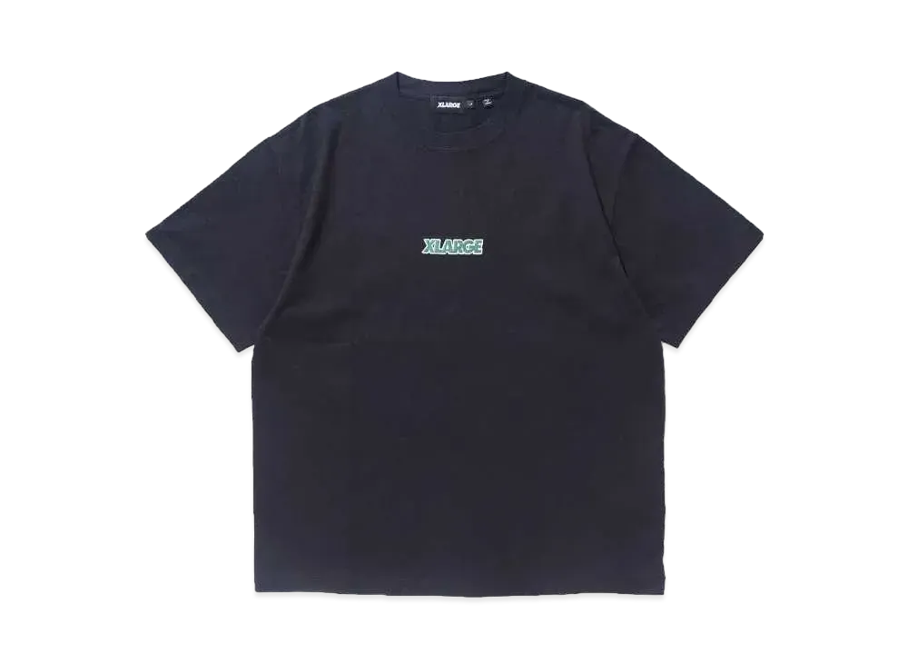 XLARGE STANDARD LOGO S/S TEE "BLACK"