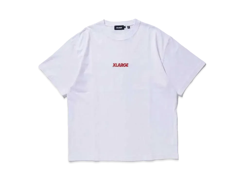 XLARGE STANDARD LOGO S/S TEE "WHITE"