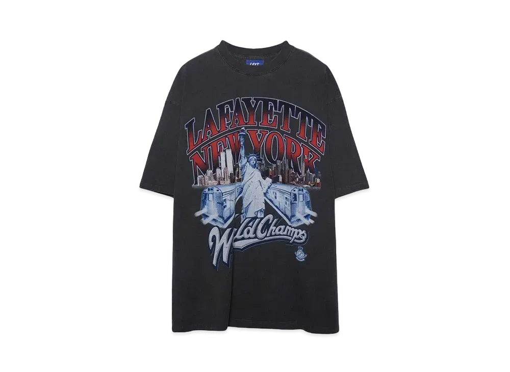 LFYT WORLD CHAMPS TEE TYPE-7 - "VINTAGE BLACK"